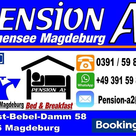 Pension - A2 Rothensee / Magdeburgo Esterno foto